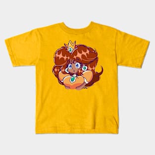 Puffy Hair Daisy Kids T-Shirt